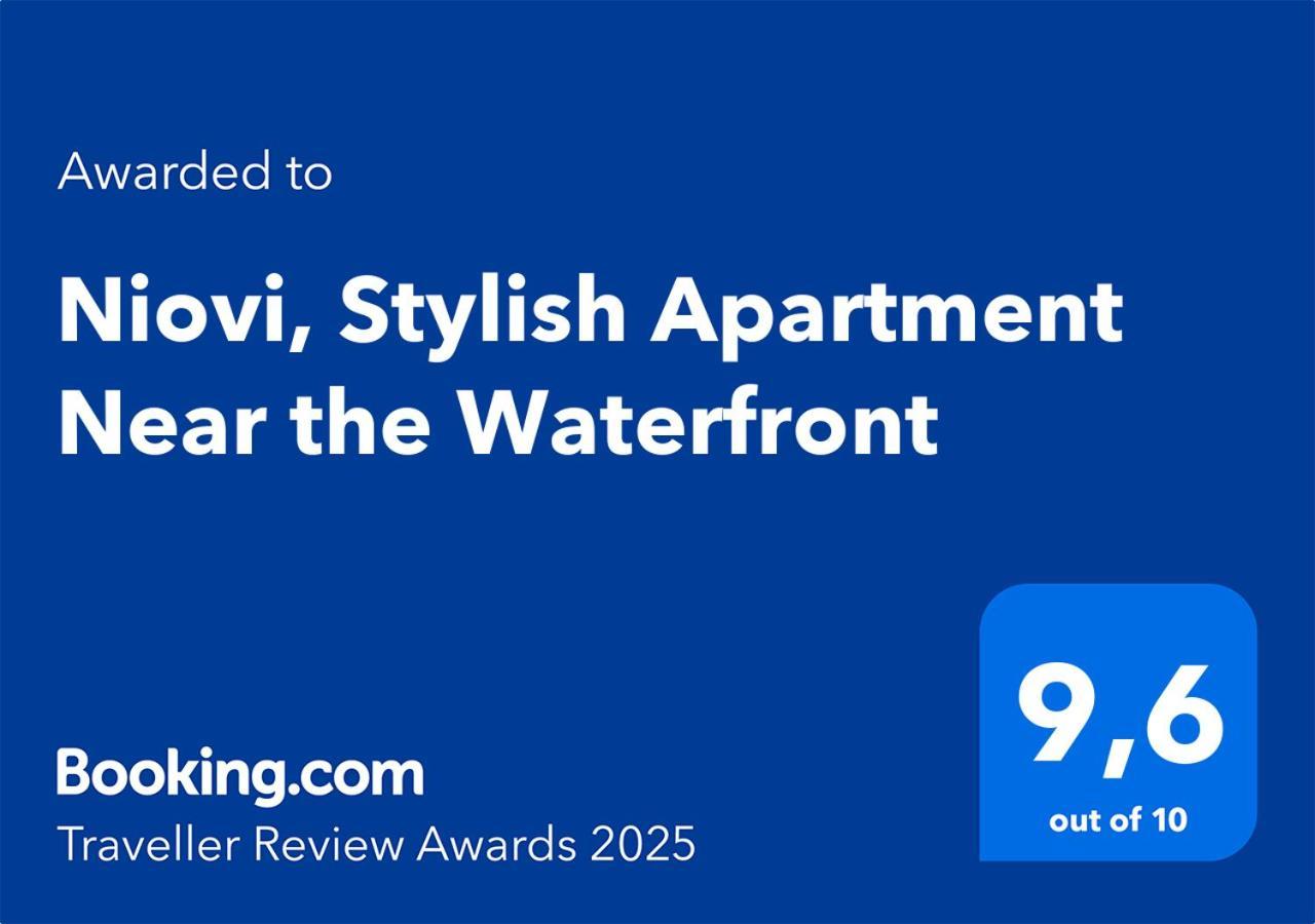 Niovi, Stylish Apartment Near The Waterfront Thessaloníki Ngoại thất bức ảnh